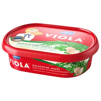 Viola Processed Cheese with Chives and Herbs 185g