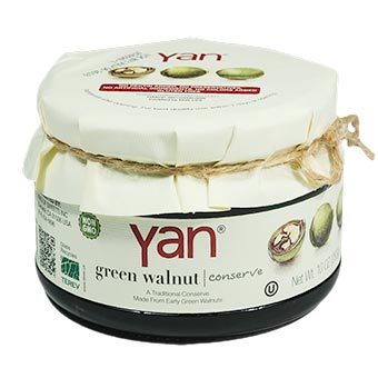 YAN Premium Green Walnut Conserve 10oz