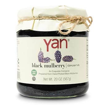 Yan Black Mulberry Conserve 20oz