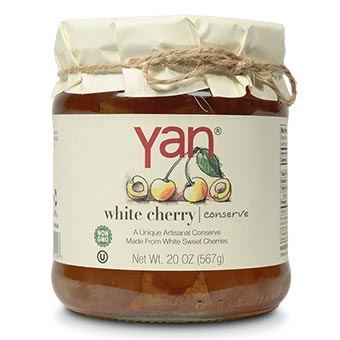 Yan White Cherry Conserve 20oz