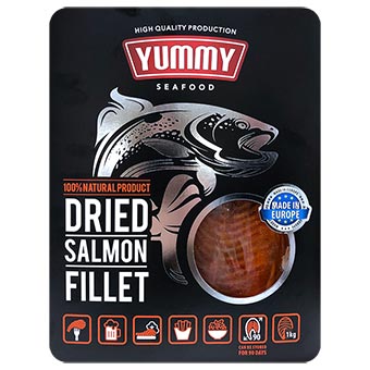 Yummy Dried Salmon Fillet 1kg
