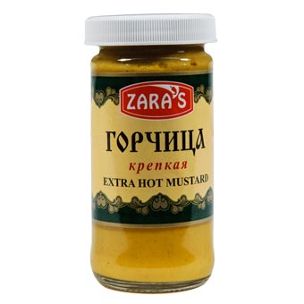 Zaras Extra Hot Russian Mustard