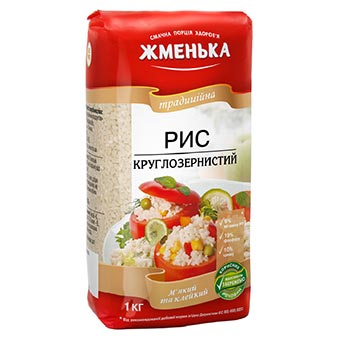 Zhmenka Round Grain Rice 1kg
